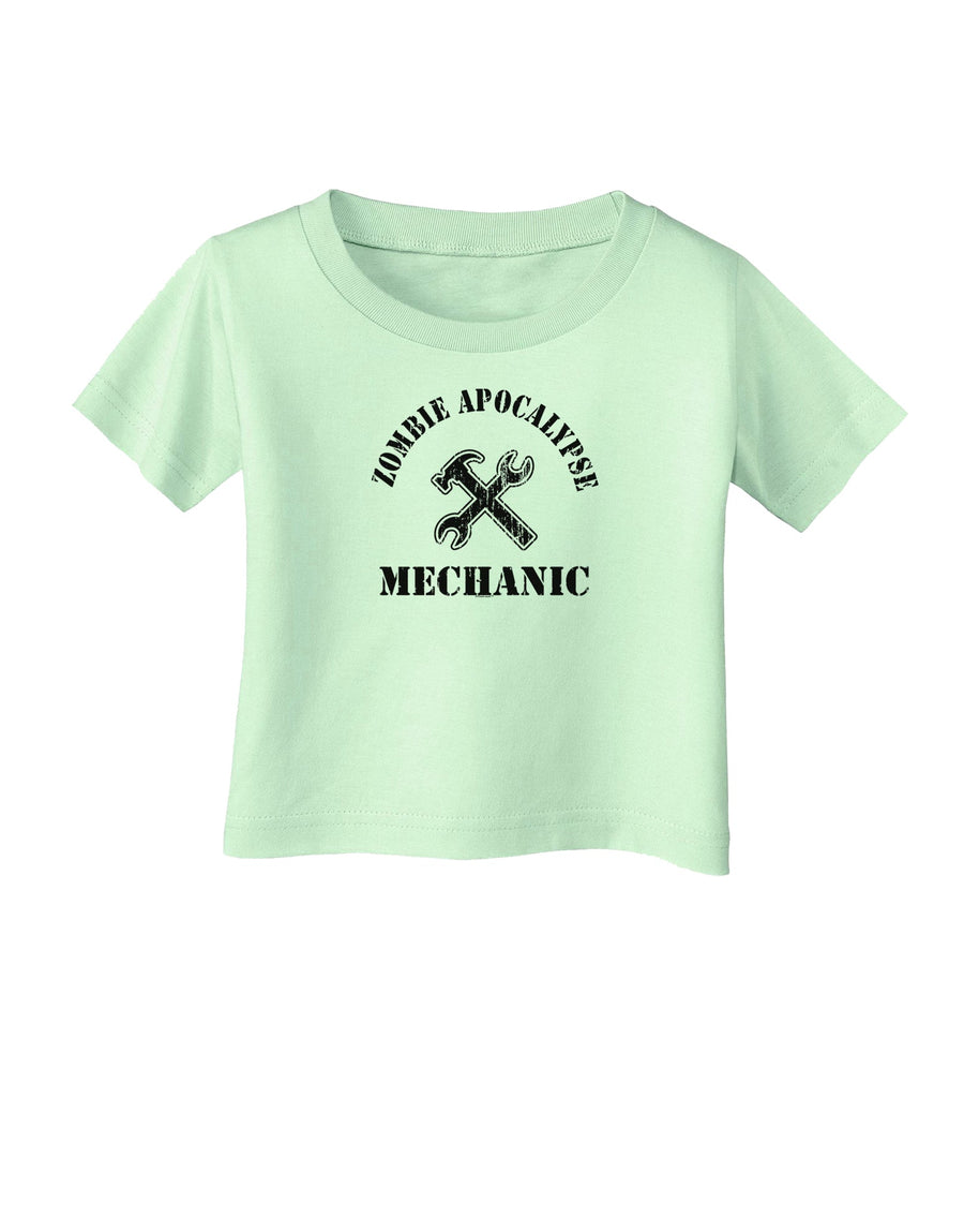 Zombie Apocalypse Group Role Mechanic Infant T-Shirt-Infant T-Shirt-TooLoud-White-06-Months-Davson Sales