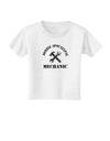 Zombie Apocalypse Group Role Mechanic Toddler T-Shirt-Toddler T-Shirt-TooLoud-White-2T-Davson Sales