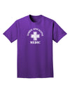 Zombie Apocalypse Group Role Medic Adult Dark T-Shirt-Mens T-Shirt-TooLoud-Purple-Small-Davson Sales