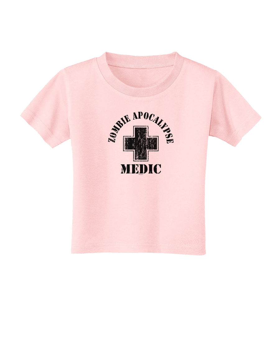 Zombie Apocalypse Group Role Medic Toddler T-Shirt-Toddler T-Shirt-TooLoud-White-2T-Davson Sales