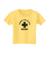 Zombie Apocalypse Group Role Medic Toddler T-Shirt-Toddler T-Shirt-TooLoud-Daffodil-Yellow-2T-Davson Sales