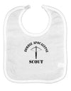 Zombie Apocalypse Group Role Scout Baby Bib