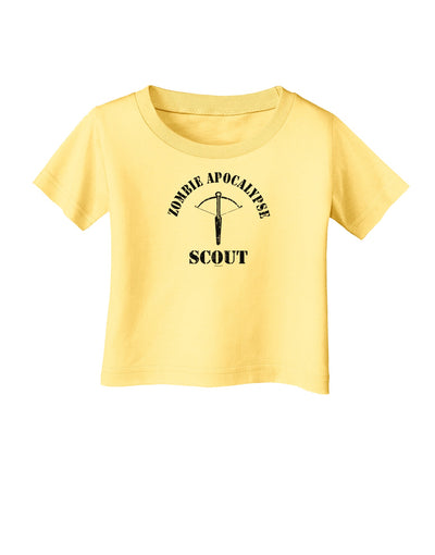 Zombie Apocalypse Group Role Scout Infant T-Shirt-Infant T-Shirt-TooLoud-Daffodil-Yellow-06-Months-Davson Sales