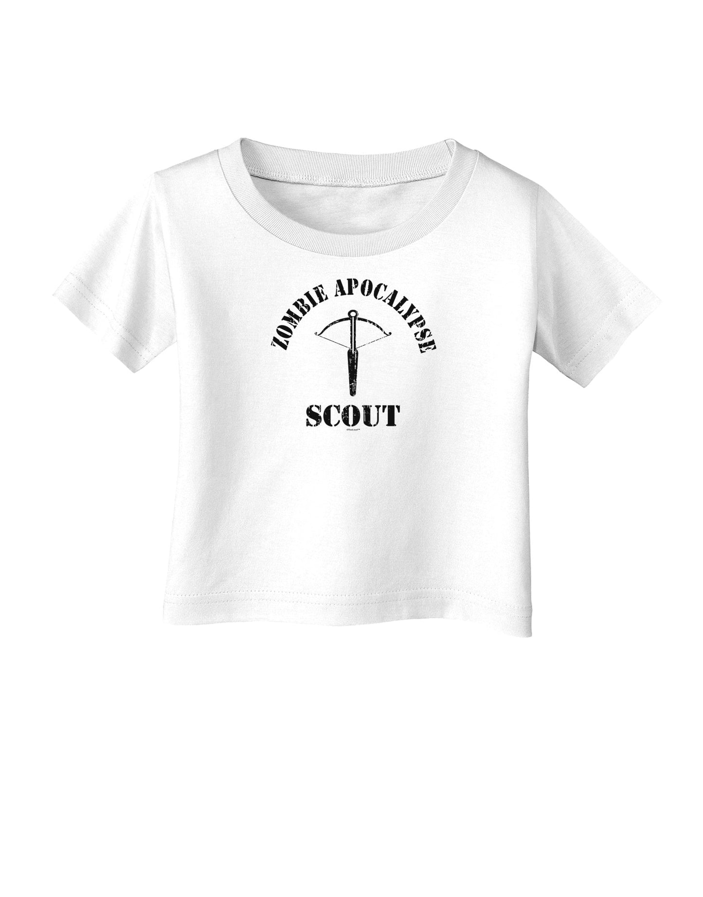 Zombie Apocalypse Group Role Scout Infant T-Shirt-Infant T-Shirt-TooLoud-White-06-Months-Davson Sales