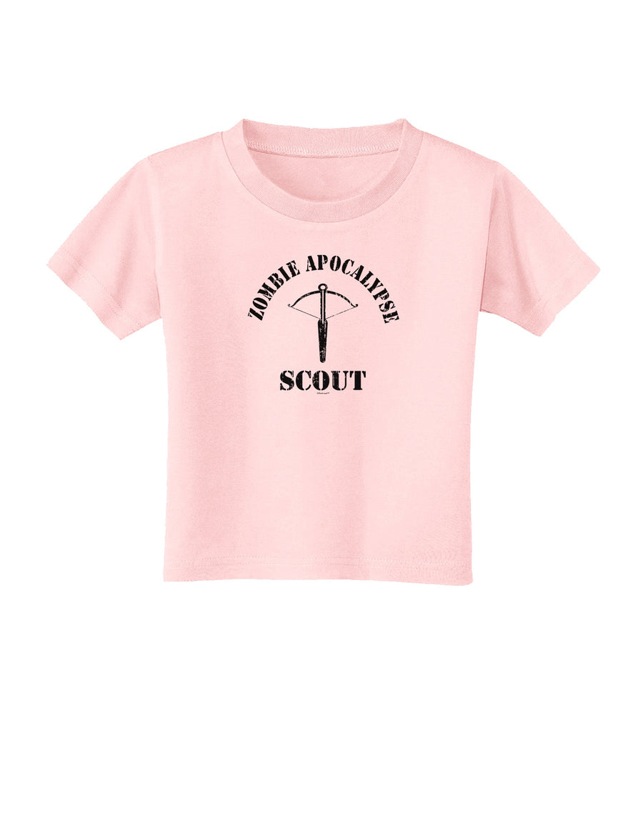 Zombie Apocalypse Group Role Scout Toddler T-Shirt-Toddler T-Shirt-TooLoud-White-2T-Davson Sales