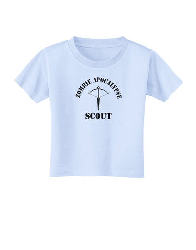 Zombie Apocalypse Group Role Scout Toddler T-Shirt-Toddler T-Shirt-TooLoud-Light-Blue-2T-Davson Sales