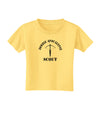 Zombie Apocalypse Group Role Scout Toddler T-Shirt-Toddler T-Shirt-TooLoud-Daffodil-Yellow-2T-Davson Sales