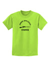 Zombie Apocalypse Group Role Sniper Childrens T-Shirt-Childrens T-Shirt-TooLoud-Lime-Green-X-Small-Davson Sales