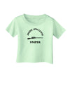 Zombie Apocalypse Group Role Sniper Infant T-Shirt-Infant T-Shirt-TooLoud-Light-Green-06-Months-Davson Sales