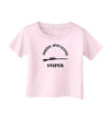 Zombie Apocalypse Group Role Sniper Infant T-Shirt-Infant T-Shirt-TooLoud-Light-Pink-06-Months-Davson Sales