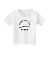 Zombie Apocalypse Group Role Sniper Toddler T-Shirt-Toddler T-Shirt-TooLoud-White-2T-Davson Sales