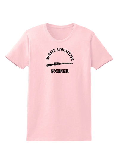 Zombie Apocalypse Group Role Sniper Womens T-Shirt-Womens T-Shirt-TooLoud-PalePink-X-Small-Davson Sales