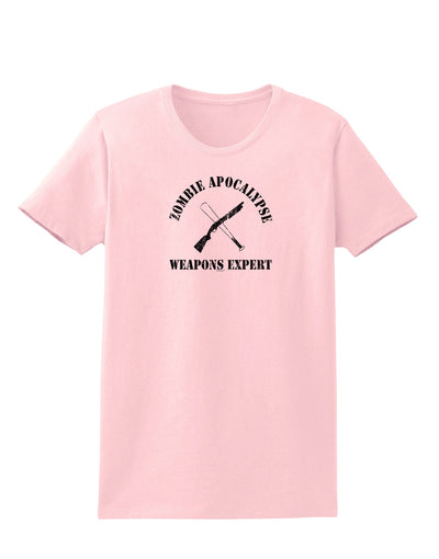 Zombie Apocalypse Group Weapons Expert Womens T-Shirt-Womens T-Shirt-TooLoud-PalePink-X-Small-Davson Sales