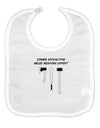 Zombie Apocalypse Melee Weapons Expert Baby Bib