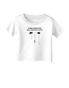 Zombie Apocalypse Melee Weapons Expert Infant T-Shirt-Infant T-Shirt-TooLoud-White-06-Months-Davson Sales