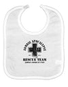 Zombie Apocalypse Rescue Team NA Unit Baby Bib