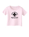 Zombie Apocalypse Rescue Team NA Unit Infant T-Shirt-Infant T-Shirt-TooLoud-Light-Pink-06-Months-Davson Sales