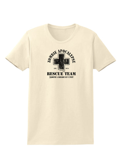 Zombie Apocalypse Rescue Team NA Unit Womens T-Shirt-Womens T-Shirt-TooLoud-Natural-X-Small-Davson Sales