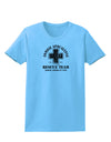 Zombie Apocalypse Rescue Team NA Unit Womens T-Shirt-Womens T-Shirt-TooLoud-Aquatic-Blue-X-Small-Davson Sales