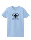 Zombie Apocalypse Rescue Team NA Unit Womens T-Shirt-Womens T-Shirt-TooLoud-Light-Blue-X-Small-Davson Sales