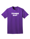 Zombie Bait - Funny - Halloween Adult Dark T-Shirt-Mens T-Shirt-TooLoud-Purple-Small-Davson Sales