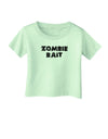 Zombie Bait - Funny - Halloween Infant T-Shirt-Infant T-Shirt-TooLoud-Light-Green-06-Months-Davson Sales