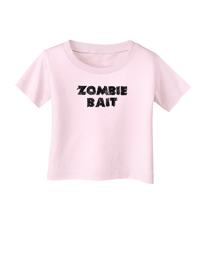 Zombie Bait - Funny - Halloween Infant T-Shirt-Infant T-Shirt-TooLoud-Light-Pink-06-Months-Davson Sales