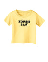 Zombie Bait - Funny - Halloween Infant T-Shirt-Infant T-Shirt-TooLoud-Daffodil-Yellow-06-Months-Davson Sales