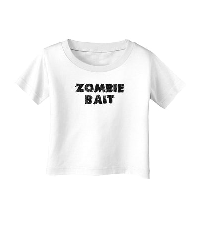 Zombie Bait - Funny - Halloween Infant T-Shirt-Infant T-Shirt-TooLoud-White-06-Months-Davson Sales