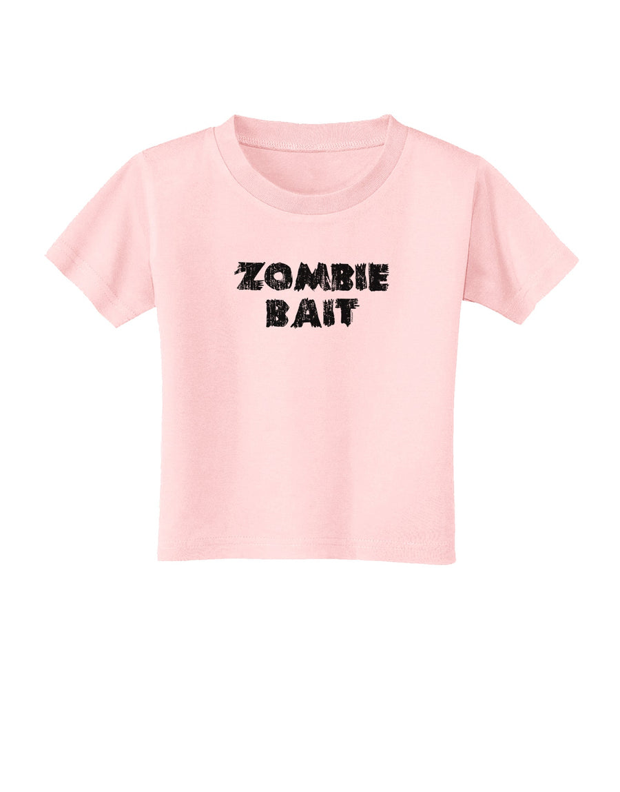 Zombie Bait - Funny - Halloween Toddler T-Shirt-Toddler T-Shirt-TooLoud-White-2T-Davson Sales