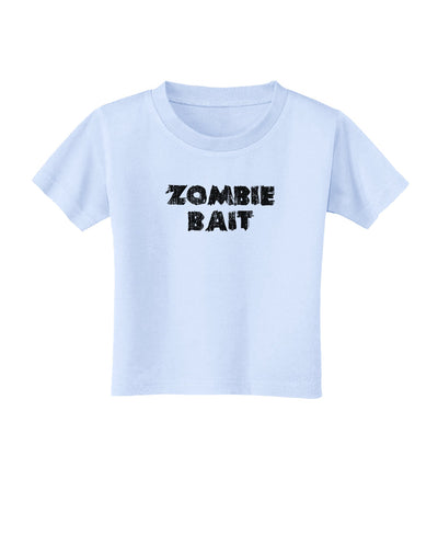 Zombie Bait - Funny - Halloween Toddler T-Shirt-Toddler T-Shirt-TooLoud-Light-Blue-2T-Davson Sales