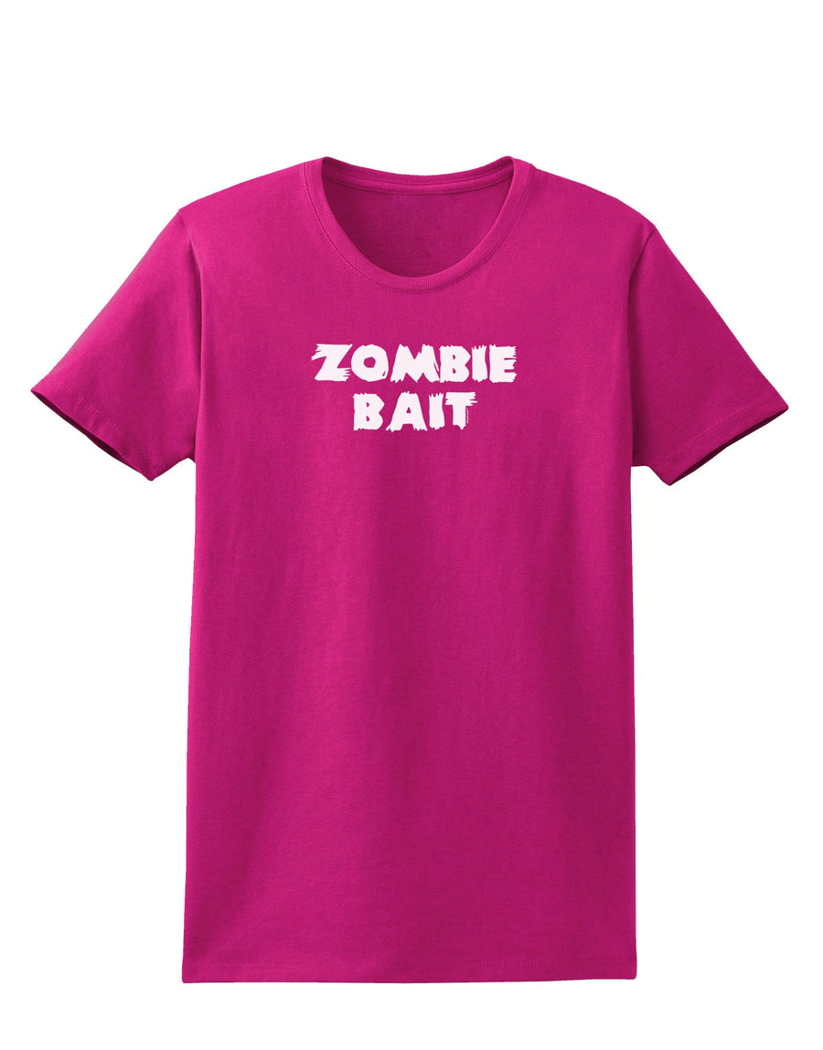 Zombie Bait - Funny - Halloween Womens Dark T-Shirt-Womens T-Shirt-TooLoud-Black-X-Small-Davson Sales