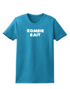 Zombie Bait - Funny - Halloween Womens Dark T-Shirt-Womens T-Shirt-TooLoud-Turquoise-X-Small-Davson Sales