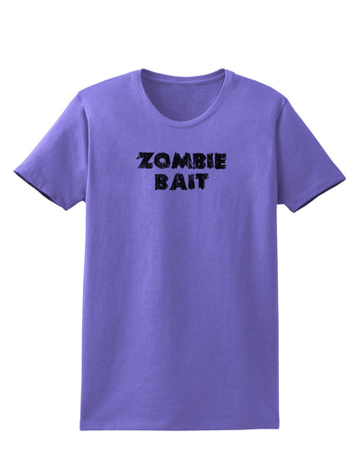 Zombie Bait - Funny - Halloween Womens T-Shirt-Womens T-Shirt-TooLoud-Violet-X-Small-Davson Sales