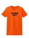 Zombie Bait - Funny - Halloween Womens T-Shirt-Womens T-Shirt-TooLoud-Orange-X-Small-Davson Sales