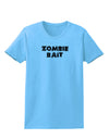 Zombie Bait - Funny - Halloween Womens T-Shirt-Womens T-Shirt-TooLoud-Aquatic-Blue-X-Small-Davson Sales