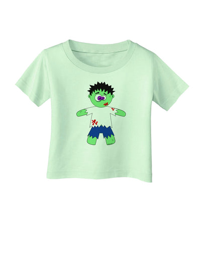 Zombie Boy Halloween Infant T-Shirt-Infant T-Shirt-TooLoud-Light-Green-06-Months-Davson Sales