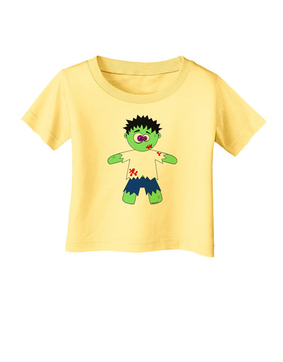 Zombie Boy Halloween Infant T-Shirt-Infant T-Shirt-TooLoud-Daffodil-Yellow-06-Months-Davson Sales