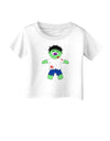 Zombie Boy Halloween Infant T-Shirt-Infant T-Shirt-TooLoud-White-06-Months-Davson Sales