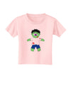 Zombie Boy Halloween Toddler T-Shirt-Toddler T-Shirt-TooLoud-Light-Pink-2T-Davson Sales