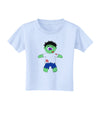 Zombie Boy Halloween Toddler T-Shirt-Toddler T-Shirt-TooLoud-Light-Blue-2T-Davson Sales