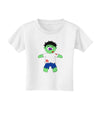 Zombie Boy Halloween Toddler T-Shirt-Toddler T-Shirt-TooLoud-White-2T-Davson Sales