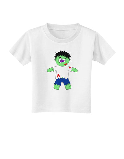 Zombie Boy Halloween Toddler T-Shirt-Toddler T-Shirt-TooLoud-White-2T-Davson Sales