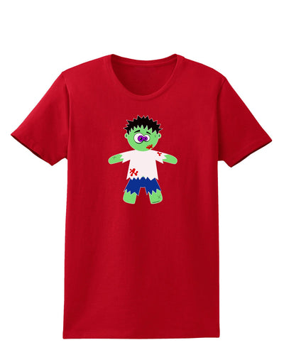 Zombie Boy Halloween Womens Dark T-Shirt-TooLoud-Red-X-Small-Davson Sales