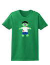 Zombie Boy Halloween Womens Dark T-Shirt-TooLoud-Kelly-Green-X-Small-Davson Sales