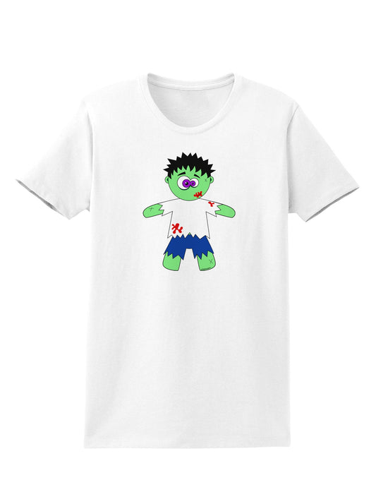 Zombie Boy Halloween Womens T-Shirt-Womens T-Shirt-TooLoud-White-X-Small-Davson Sales