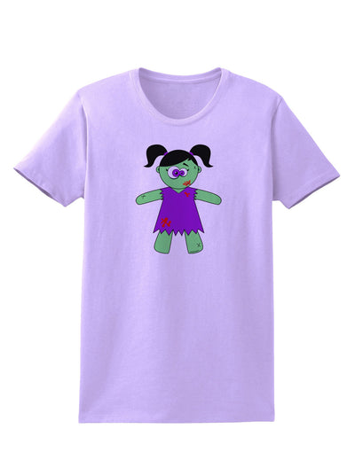 Zombie Girl Halloween Womens T-Shirt-Womens T-Shirt-TooLoud-Lavender-X-Small-Davson Sales