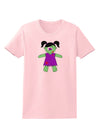 Zombie Girl Halloween Womens T-Shirt-Womens T-Shirt-TooLoud-PalePink-X-Small-Davson Sales