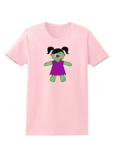 Zombie Girl Halloween Womens T-Shirt-Womens T-Shirt-TooLoud-PalePink-X-Small-Davson Sales