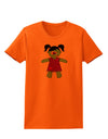 Zombie Girl Halloween Womens T-Shirt-Womens T-Shirt-TooLoud-Orange-X-Small-Davson Sales